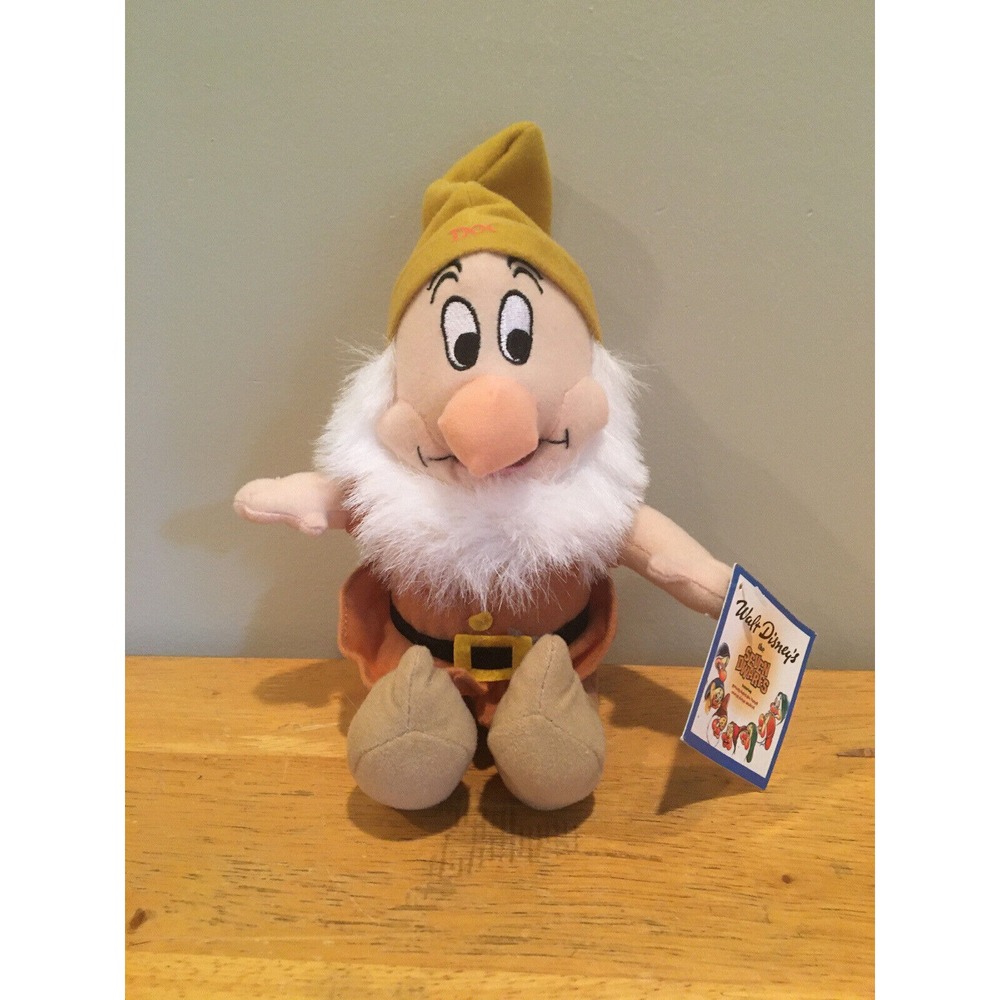 Disney Plush Dwarf Doc Doll Snow White 10" Toy Factory Seven Dwarfs‎